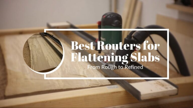 Routers for Flattening Slabs